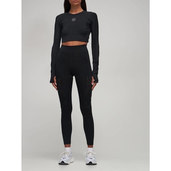 Adidas by Stella McCartney Tops - Adidas By Stella Mccartney ASMC cropped long sleeve top